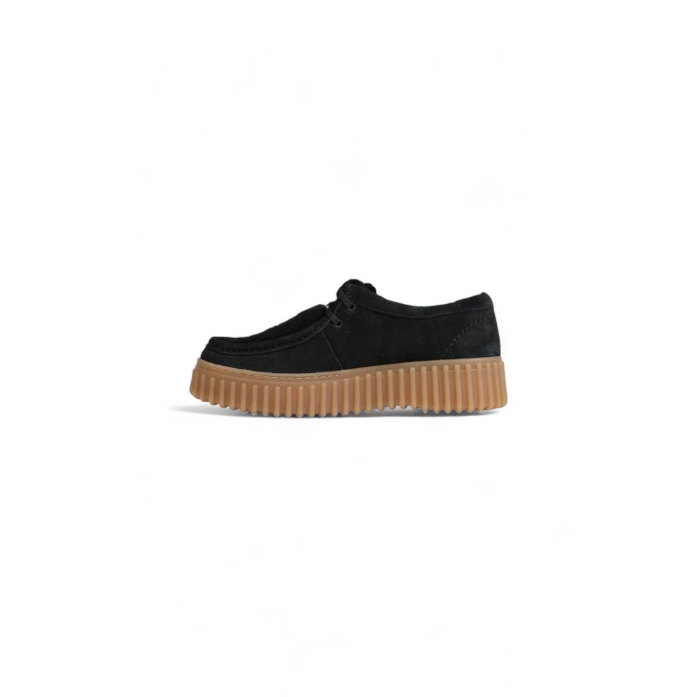 Black Sponge Flat Shoe - ventzia