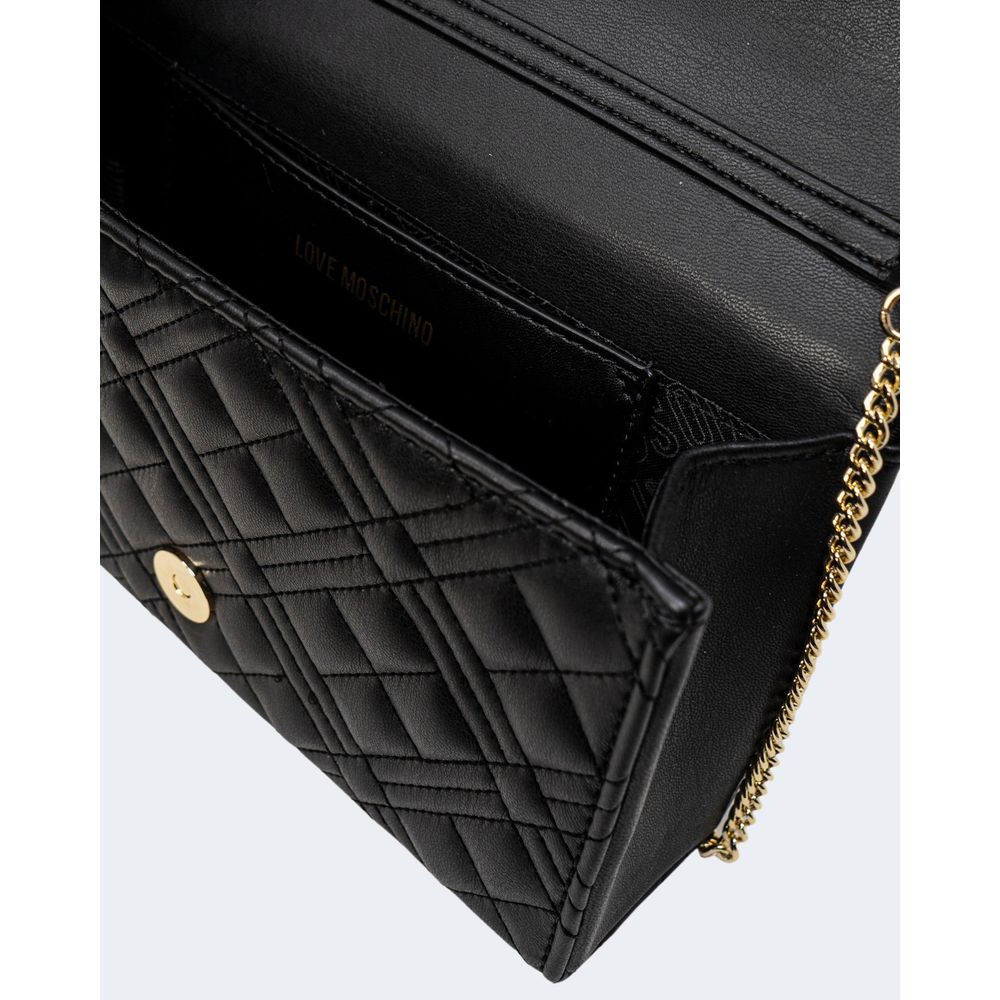 Black Polyethylene Handbag - ventzia