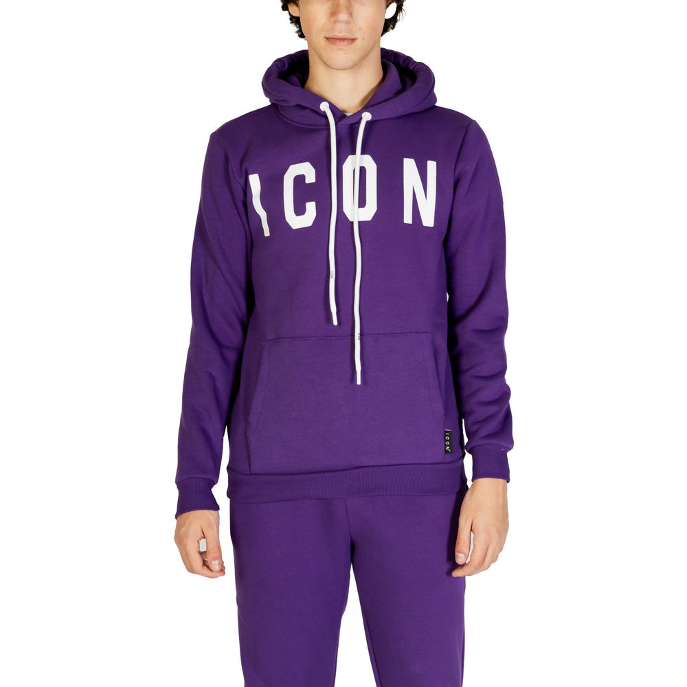 Purple Cotton Hoody - ventzia