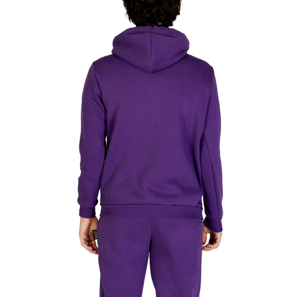 Purple Cotton Hoody - ventzia