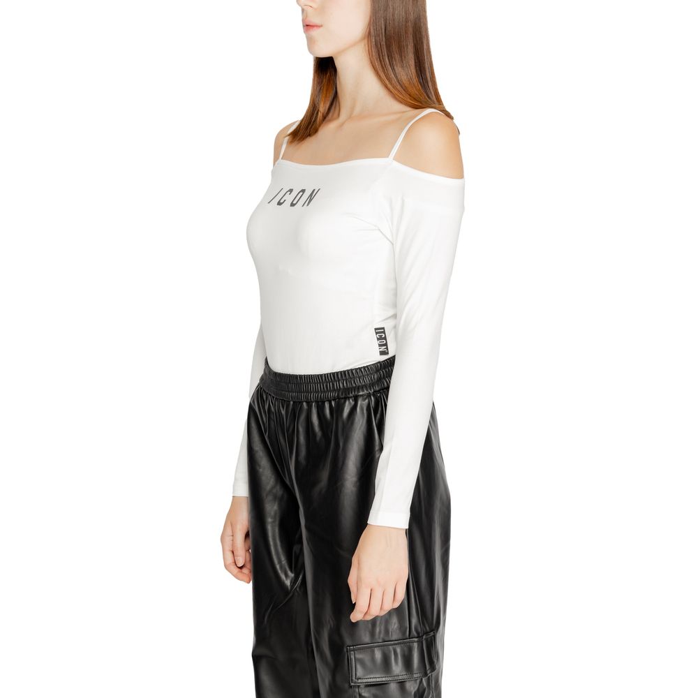 White Cotton Bodysuit - ventzia