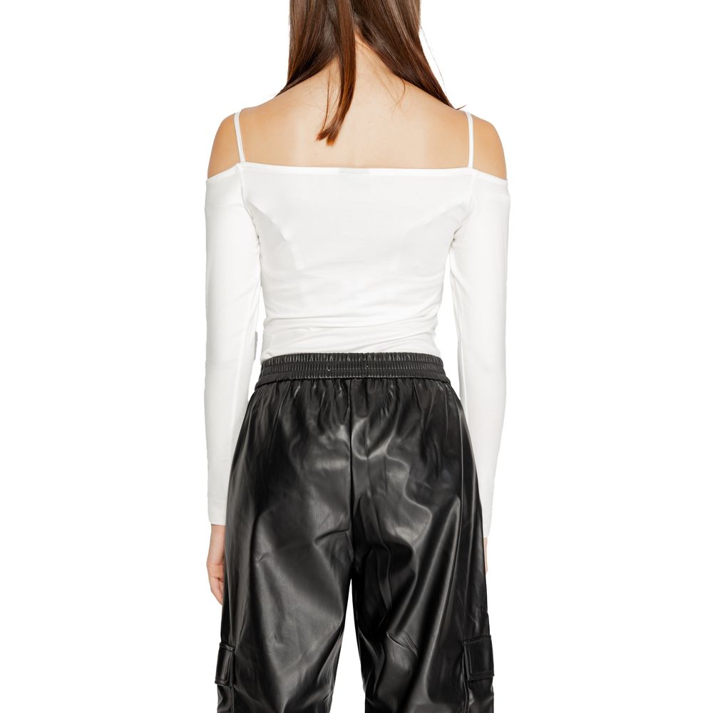 White Cotton Bodysuit - ventzia