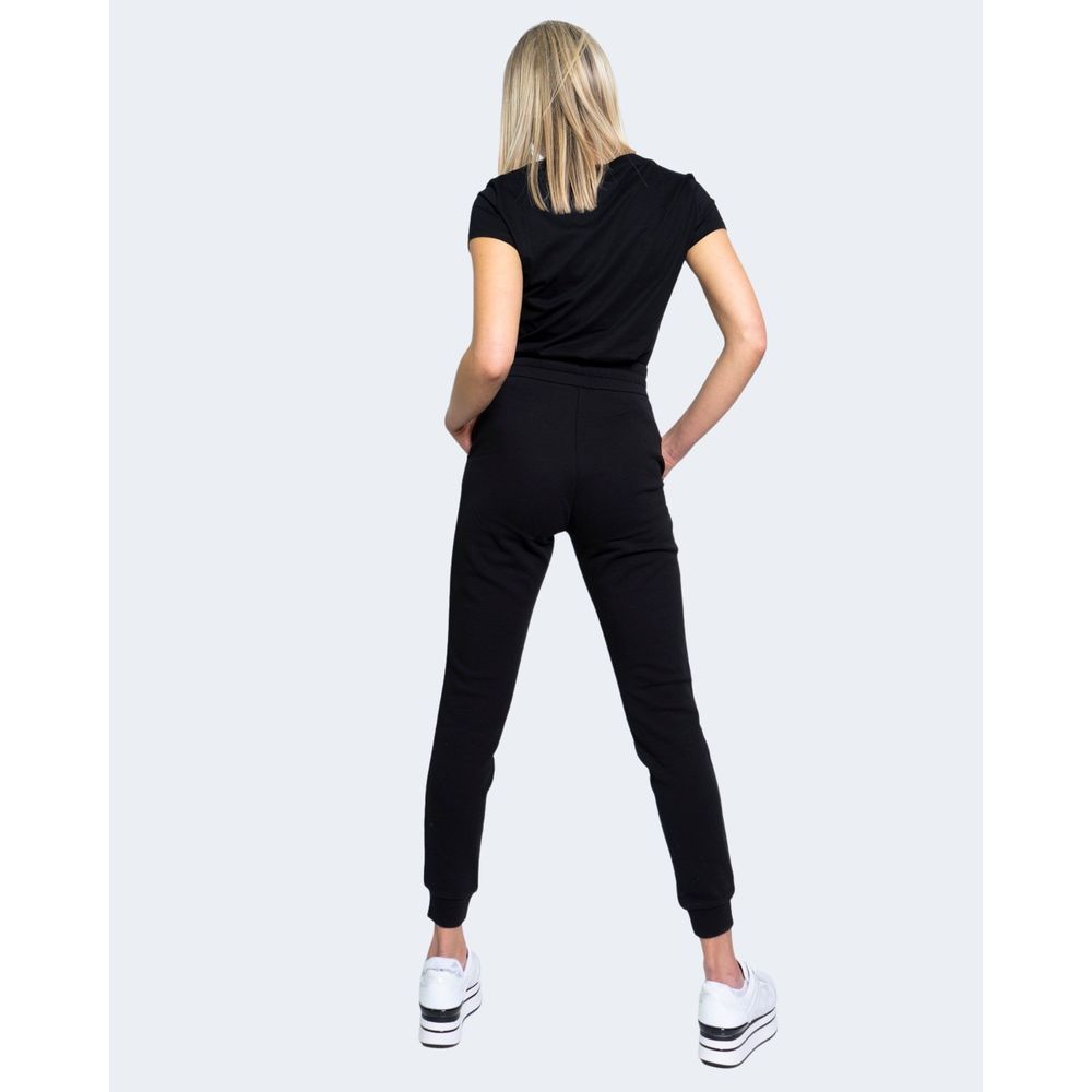 Black Cotton T-Shirt - ventzia