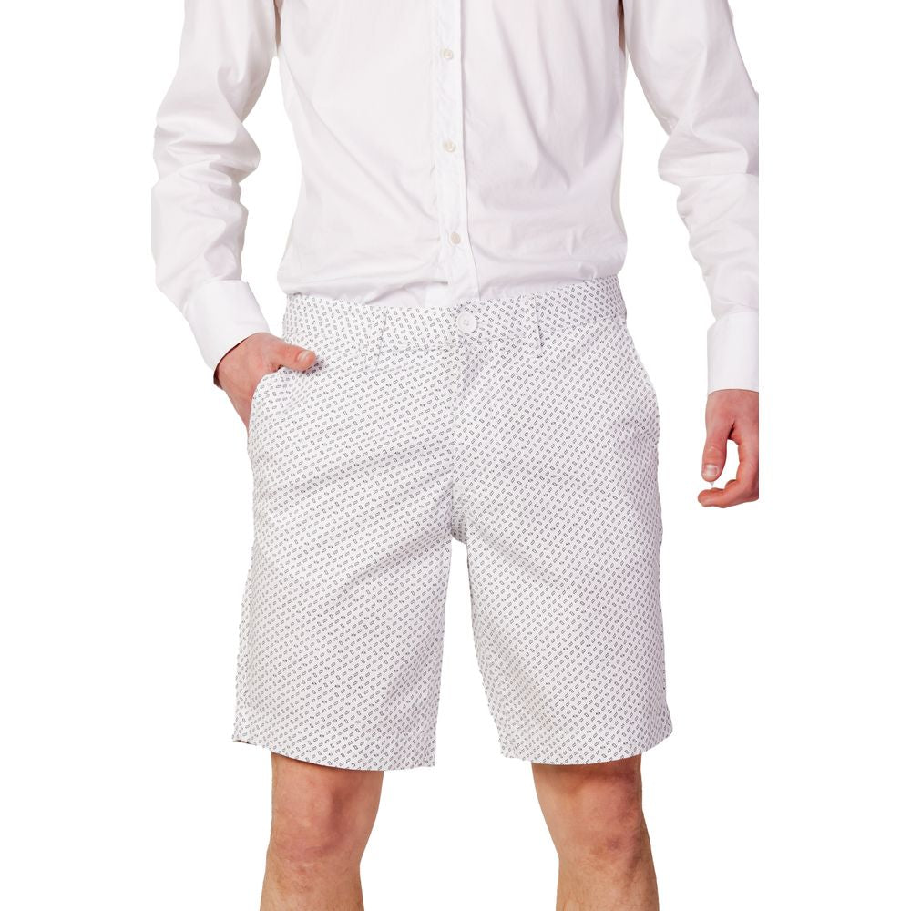 White Cotton Bermuda - ventzia
