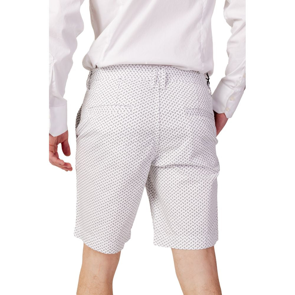 White Cotton Bermuda - ventzia