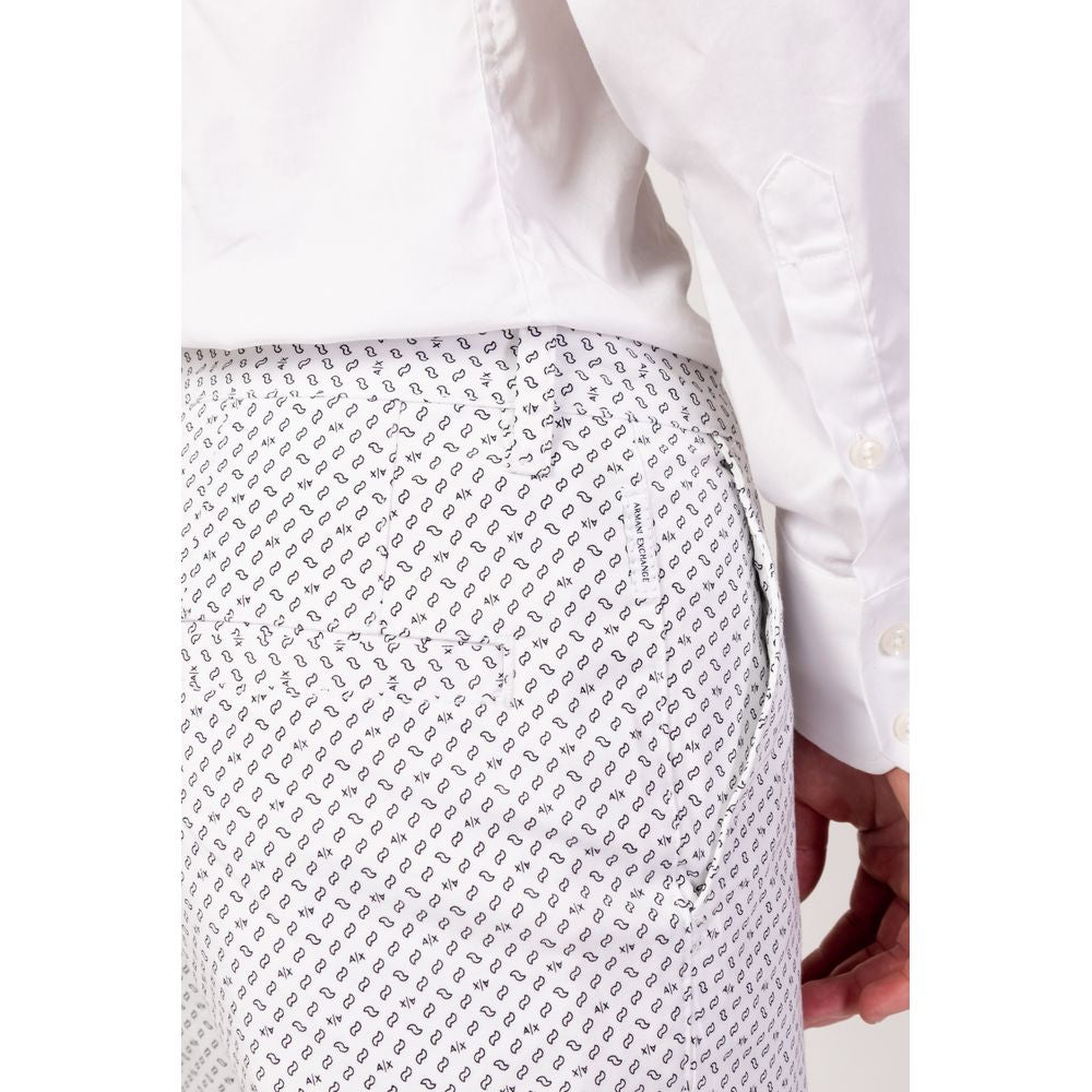 White Cotton Bermuda - ventzia