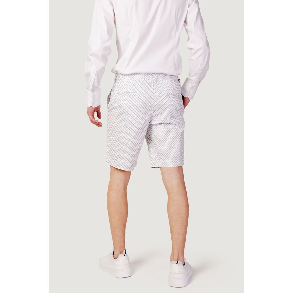 White Cotton Bermuda - ventzia