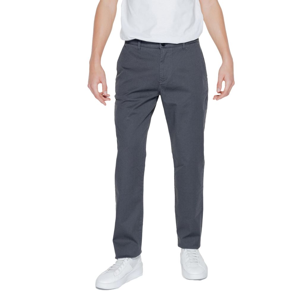 Black Cotton Pant - ventzia
