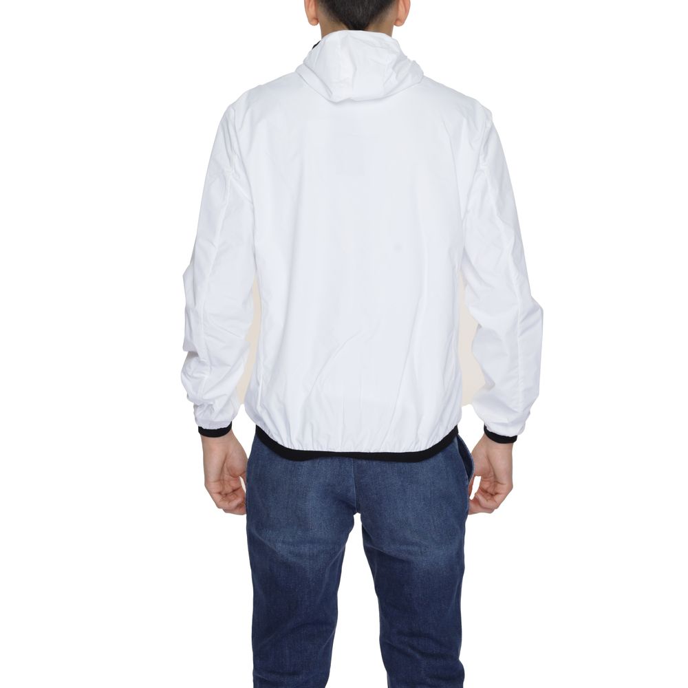White Polyester Jackets & Coat - ventzia