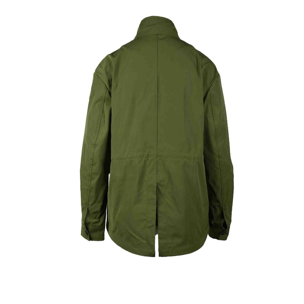 Green Polyester Jackets & Coat - ventzia