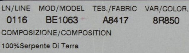 Polka Dot Snakeskin Belt with Silver Buckle - ventzia