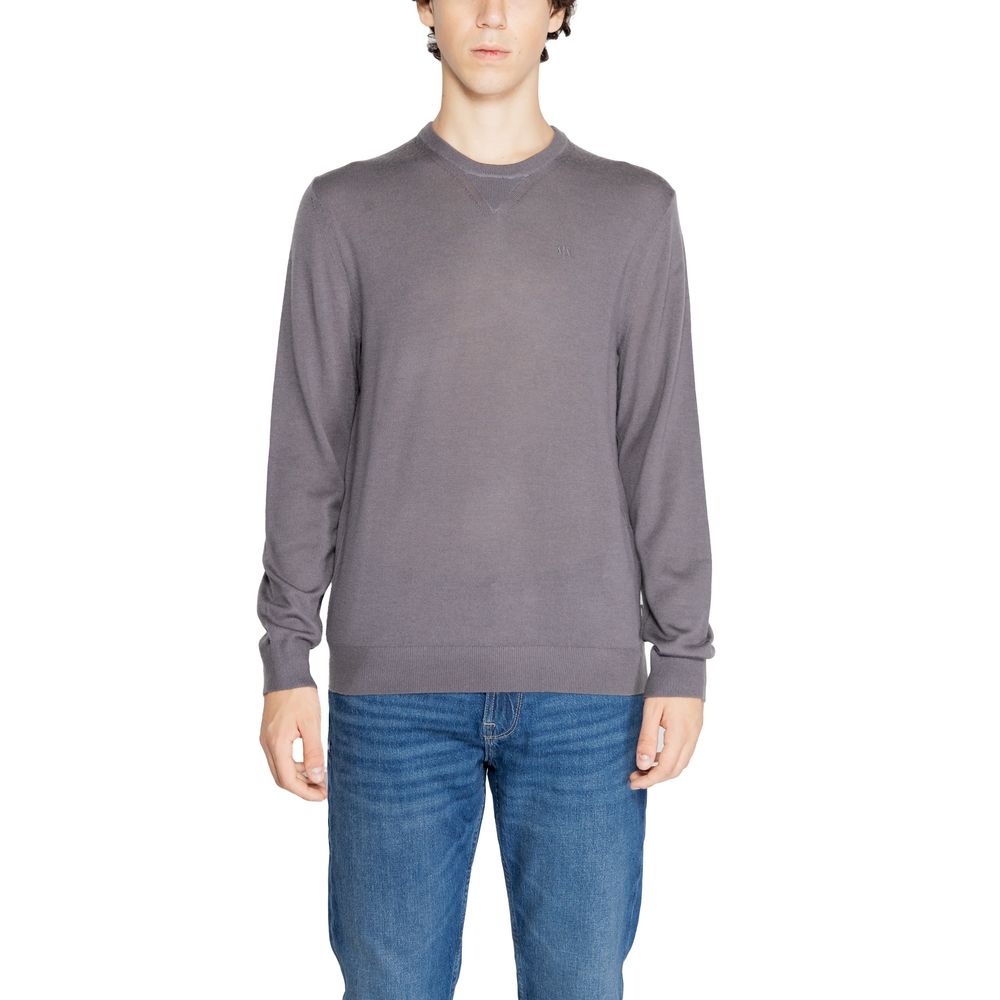 Gray Wool Sweatshirt - ventzia