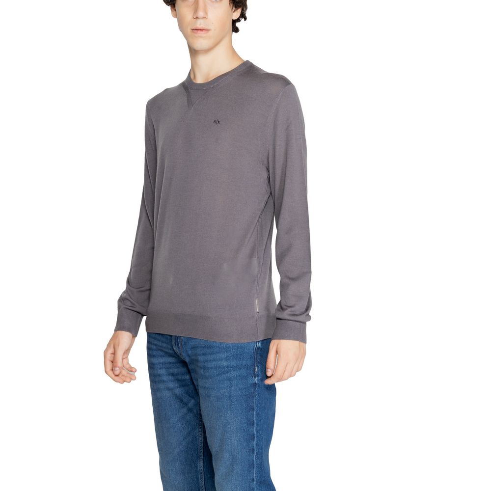 Gray Wool Sweatshirt - ventzia