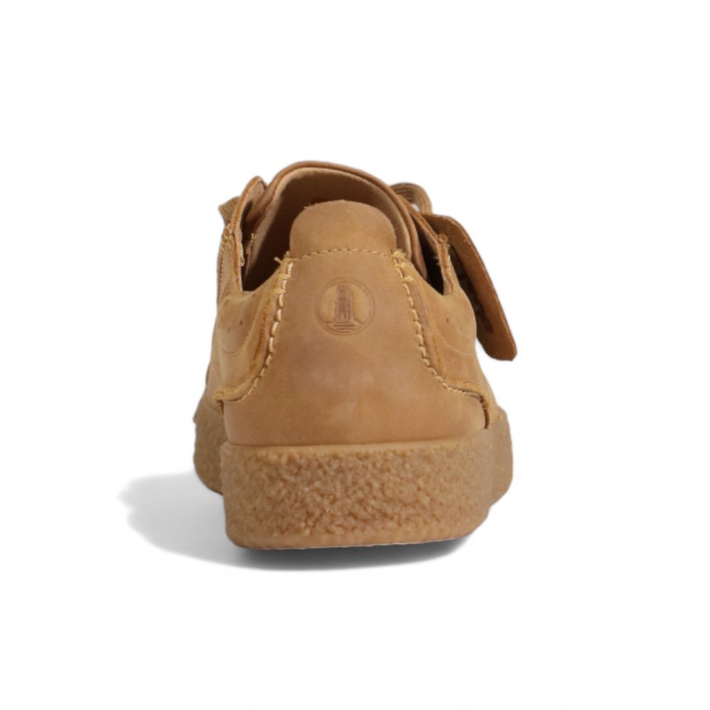 Beige Suede Leather Oxfords And Derby - ventzia