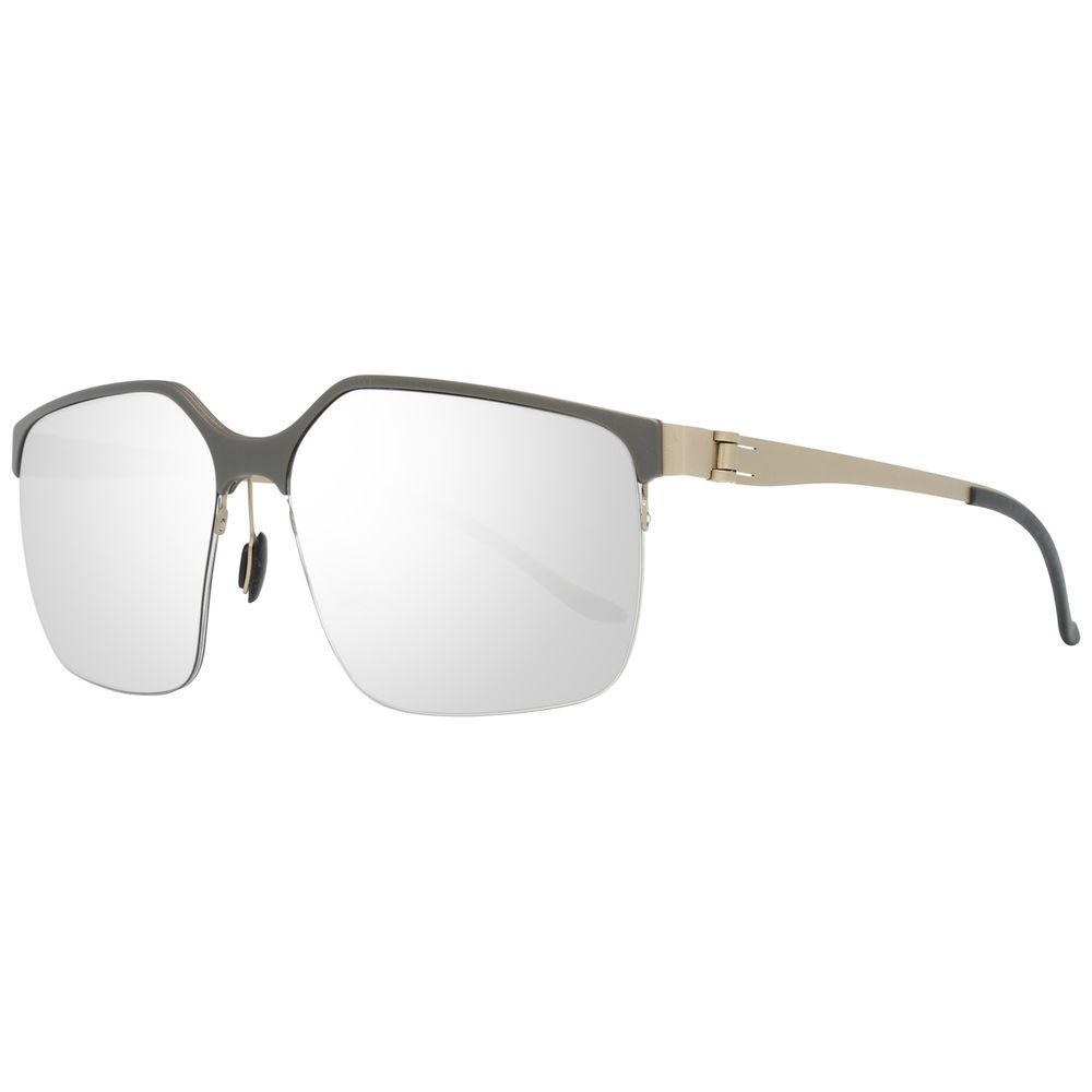 Gray Metal Sunglasses - ventzia