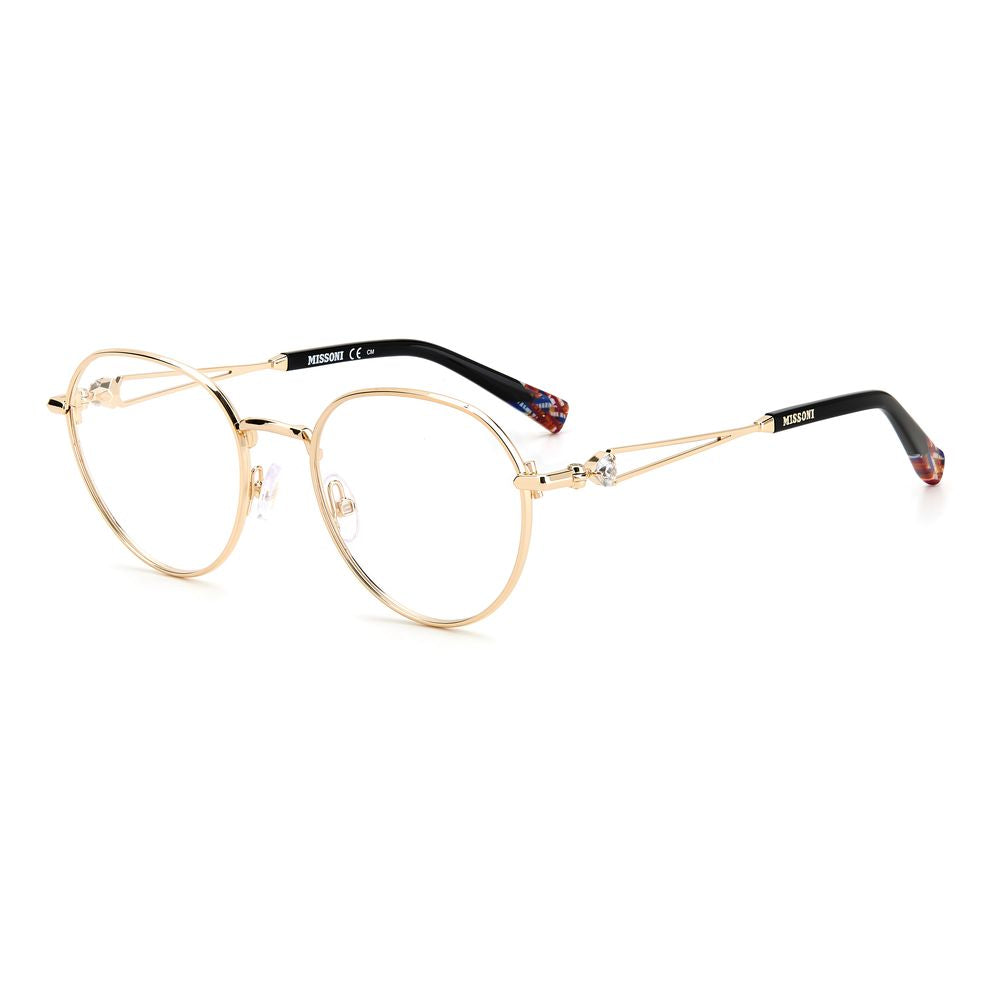 Gold Metal Glasses (Frames) - ventzia