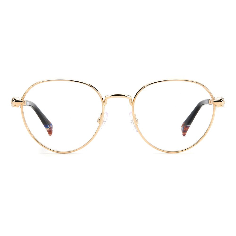 Gold Metal Glasses (Frames) - ventzia