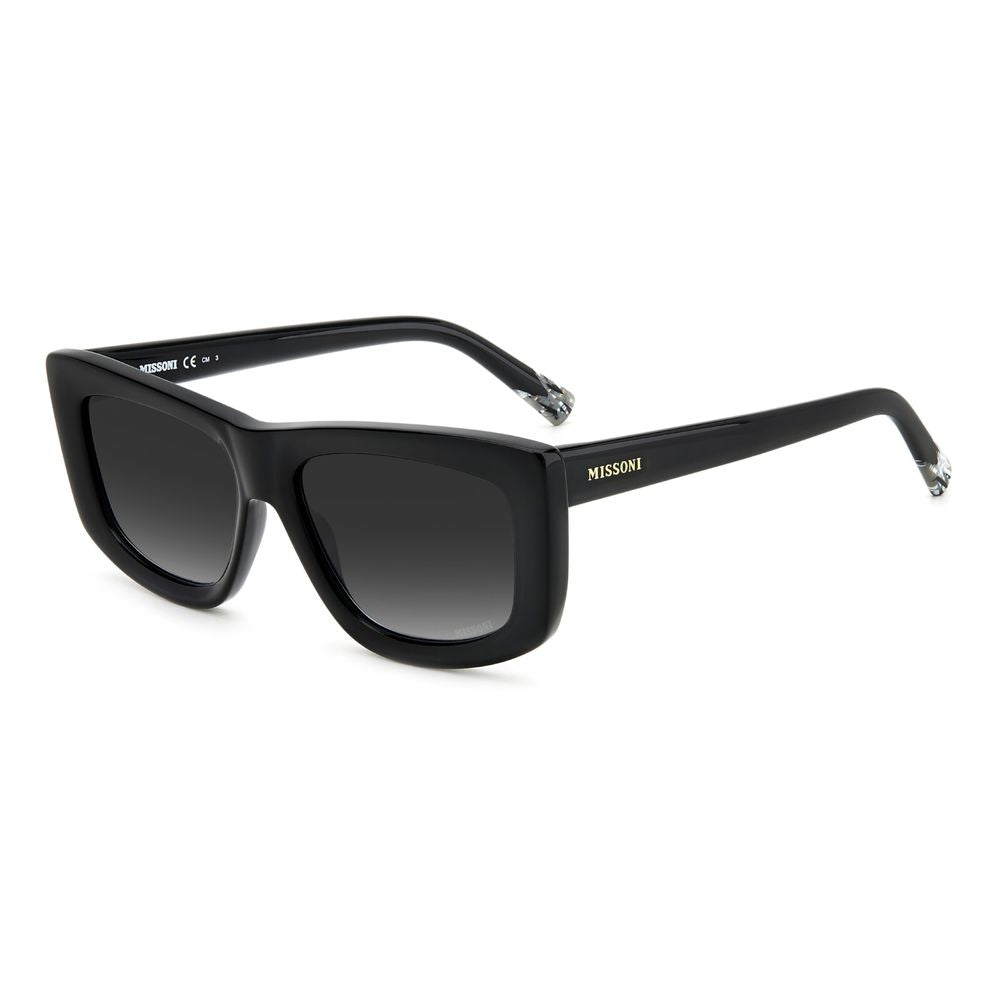 Black Plastic Sunglasses - ventzia