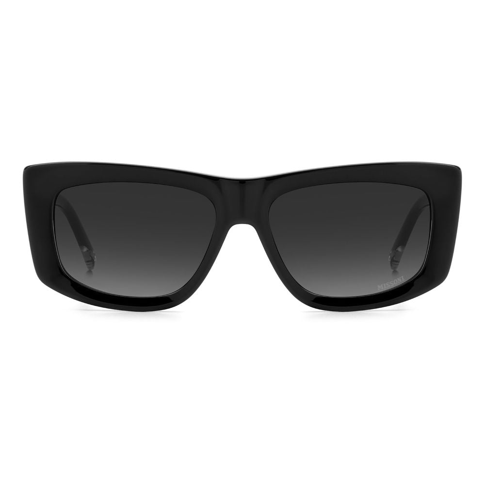 Black Plastic Sunglasses - ventzia