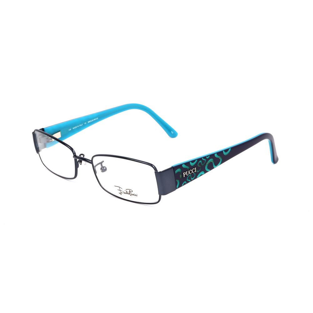 Blue Metal Glasses (Frames) - ventzia