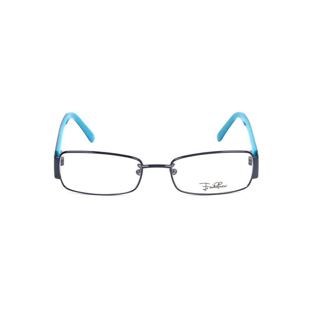Blue Metal Glasses (Frames) - ventzia