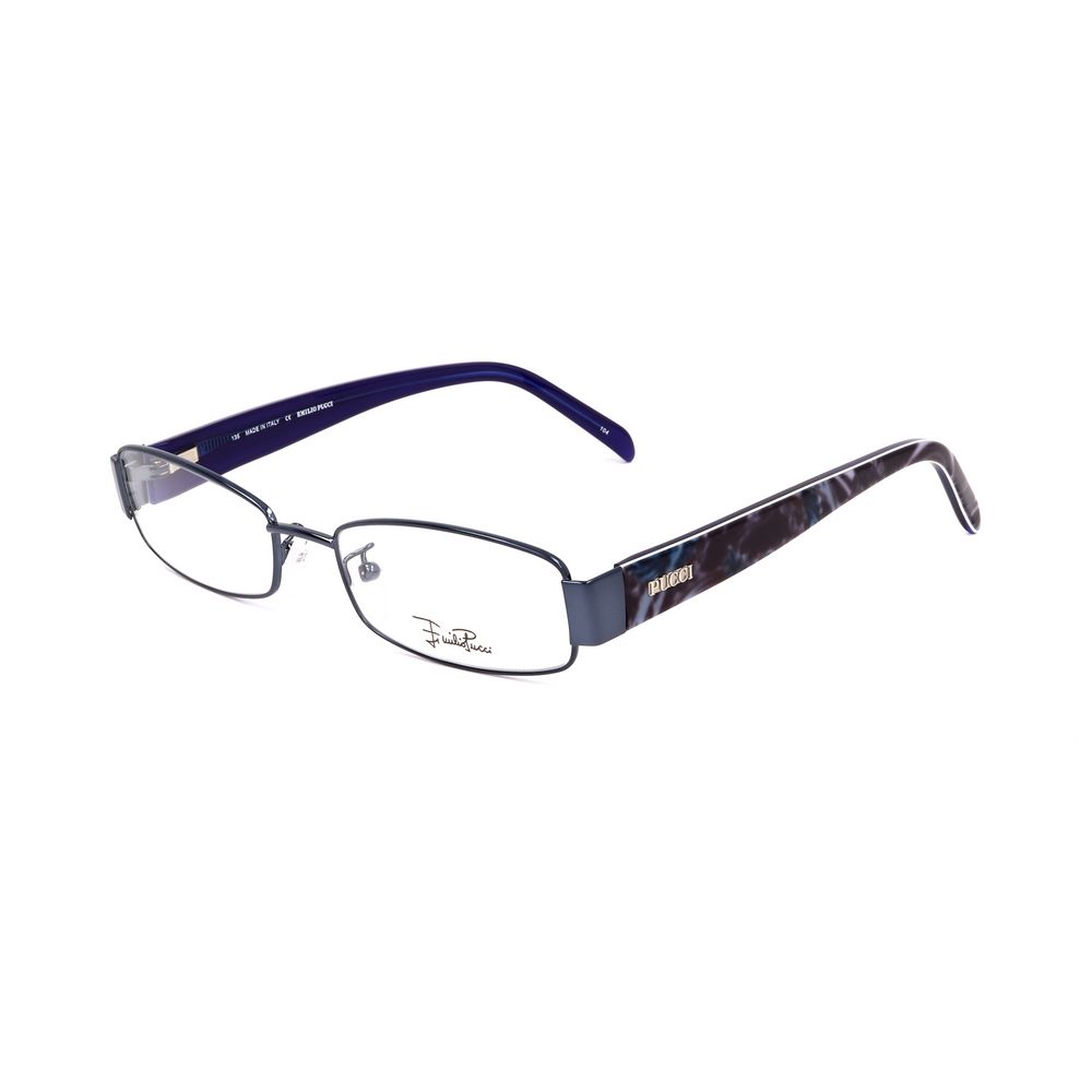 Blue Metal Glasses (Frames) - ventzia