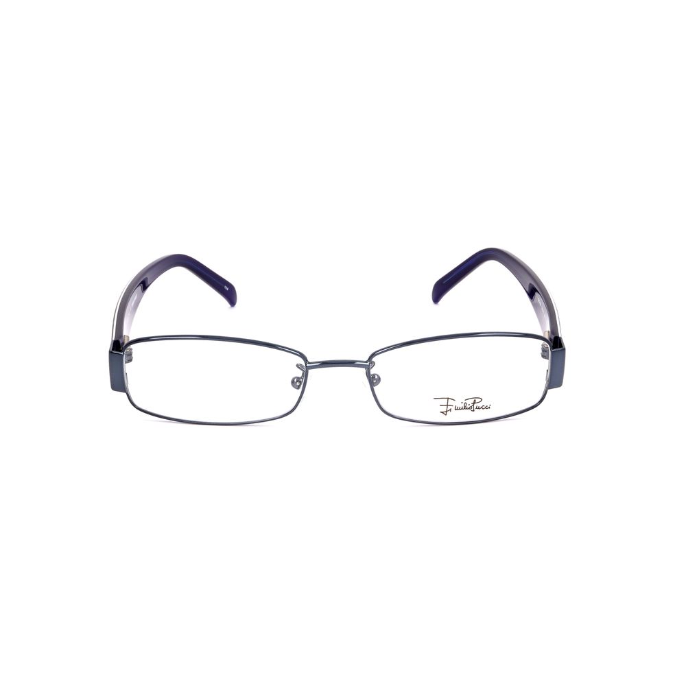 Blue Metal Glasses (Frames) - ventzia