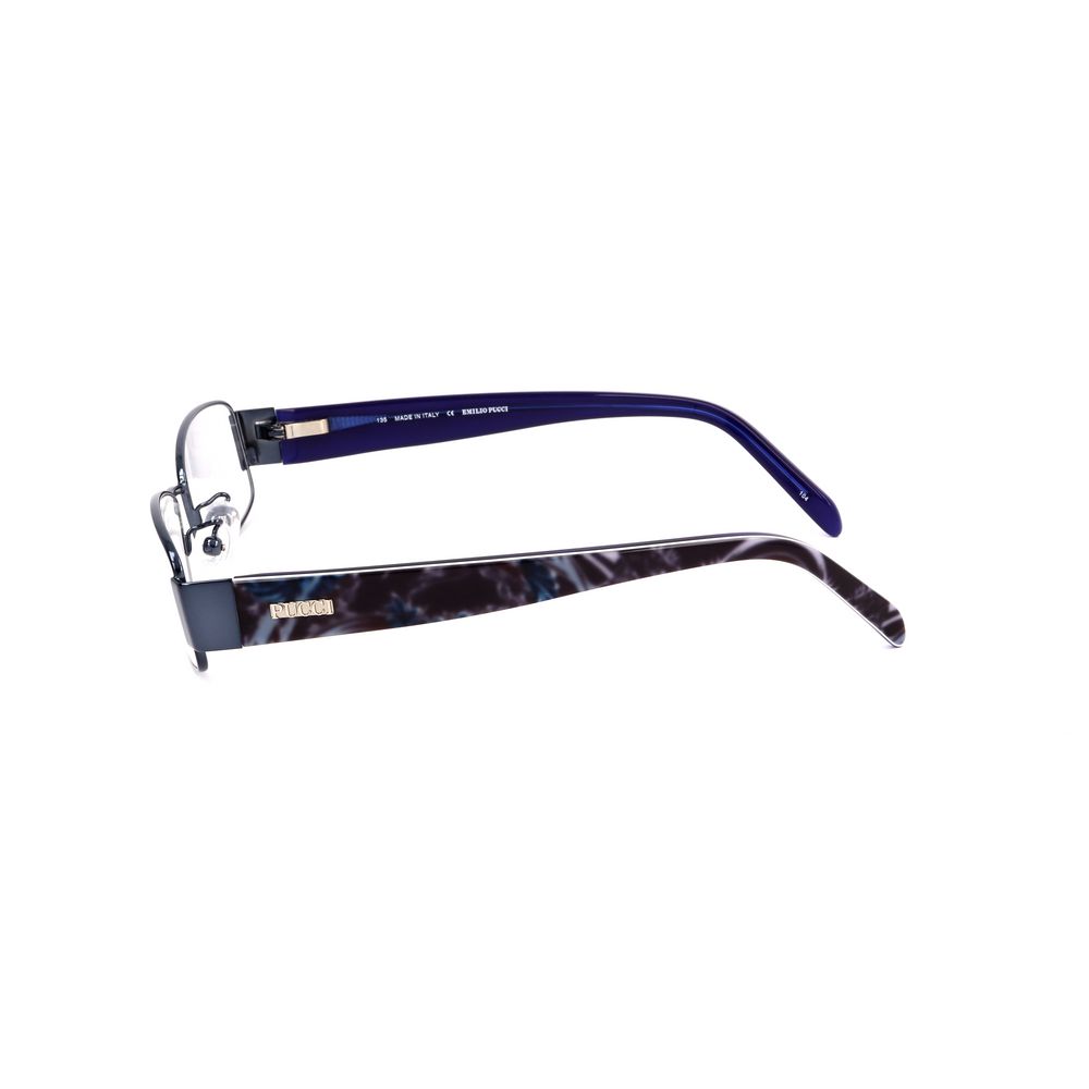 Blue Metal Glasses (Frames) - ventzia