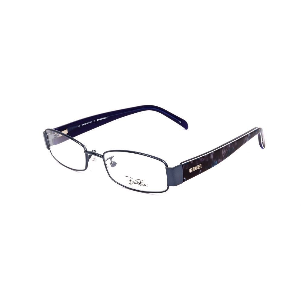 Blue Metal Glasses (Frames) - ventzia