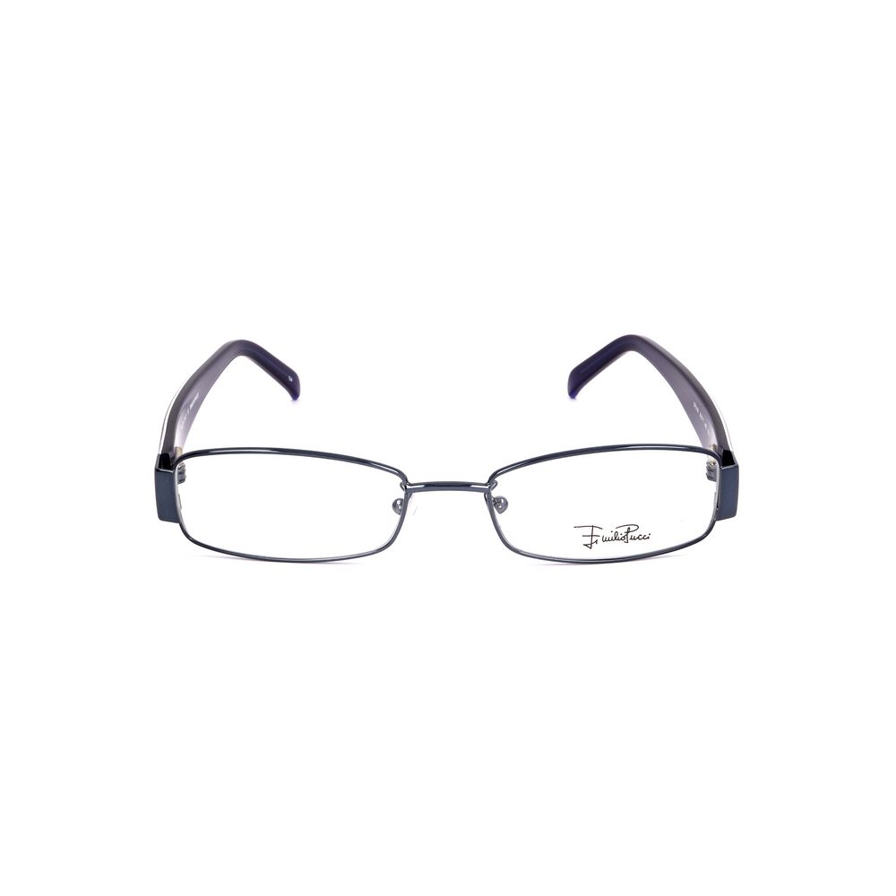 Blue Metal Glasses (Frames) - ventzia