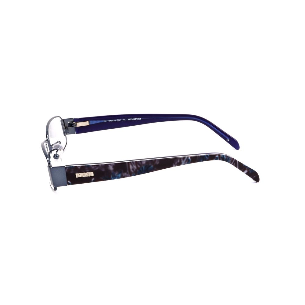 Blue Metal Glasses (Frames) - ventzia