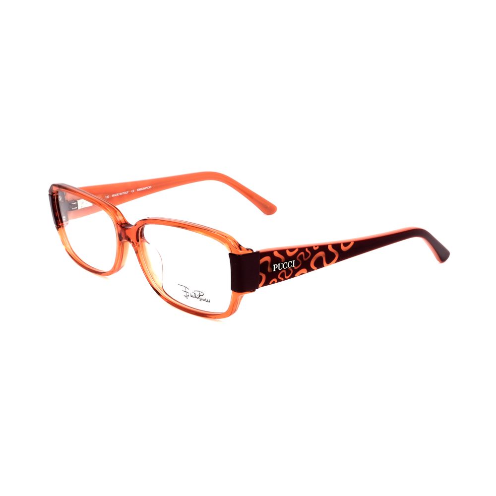 Orange Plastic Glasses (Frames) - ventzia