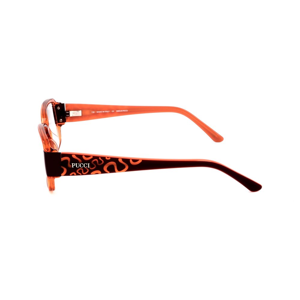 Orange Plastic Glasses (Frames) - ventzia