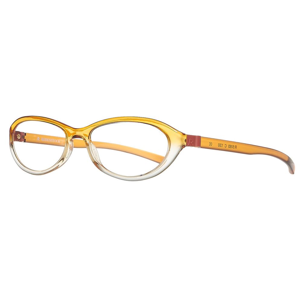 Orange Plastic Glasses (Frames) - ventzia