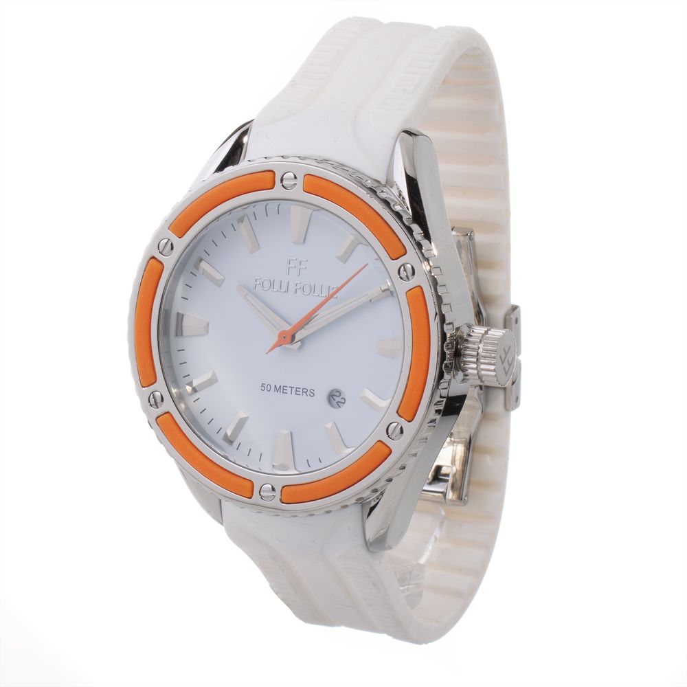 White Synthetic Sport Watch