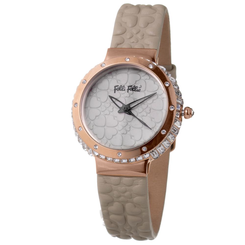 Gray Leather Dress Watch - ventzia