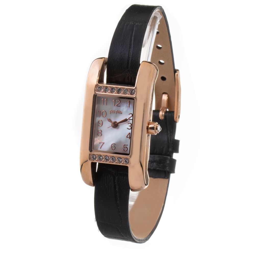 Multicolor Leather Dress Watch - ventzia