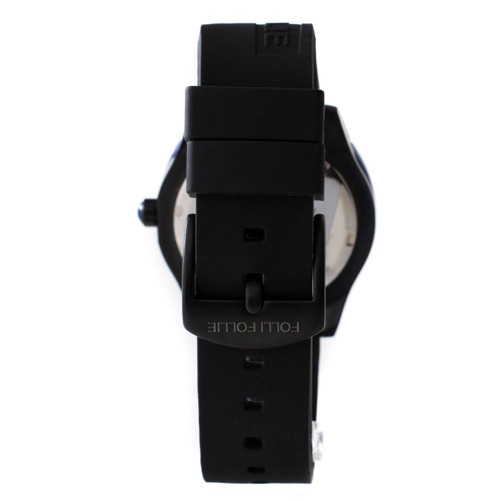 Black Synthetic Sport Watch - ventzia