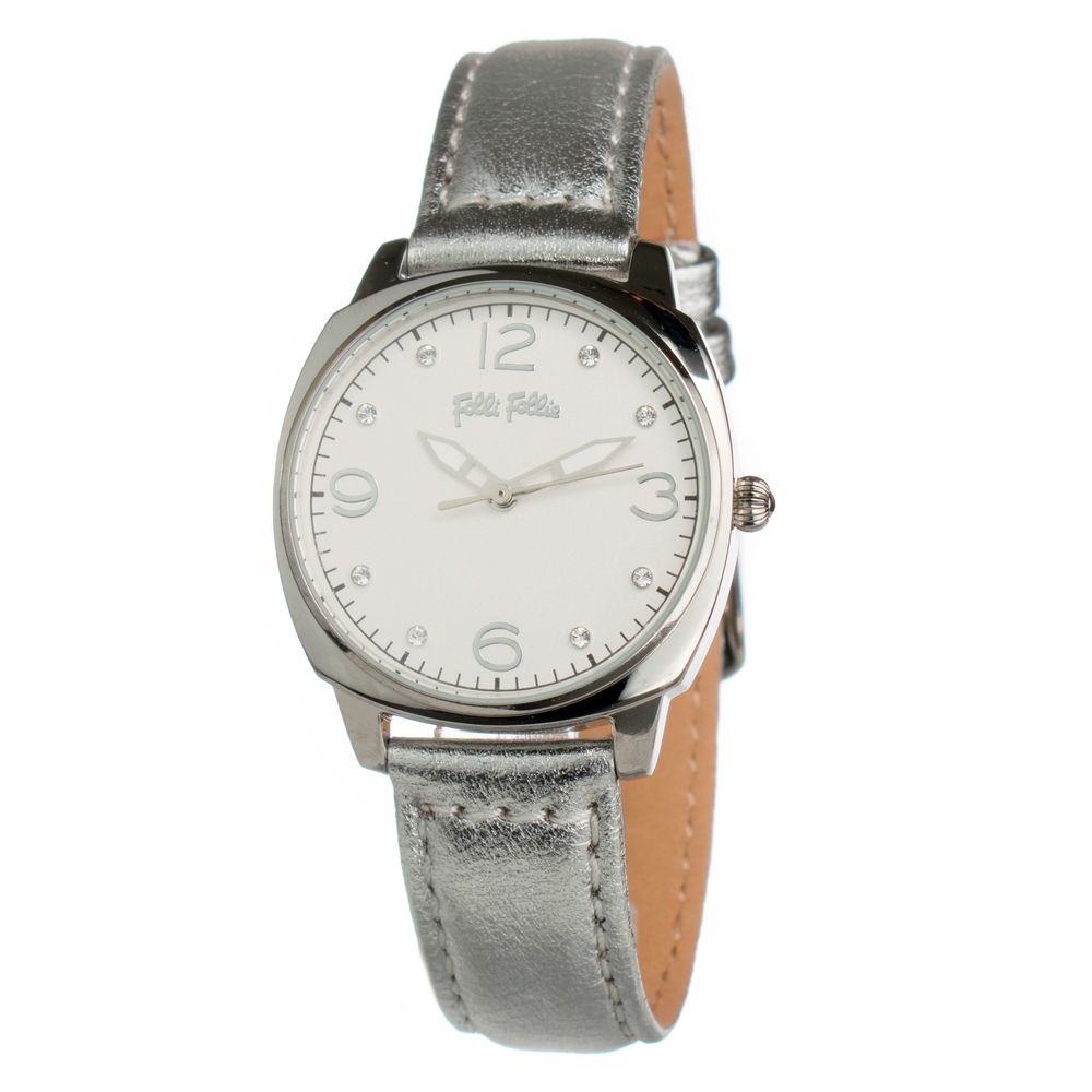 Gray Leather Dress Watch - ventzia