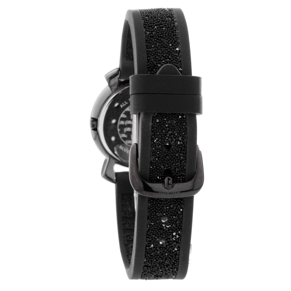 Black Plastic Dress Watch - ventzia