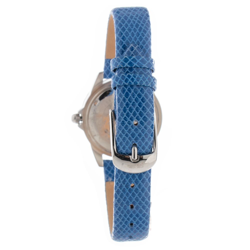 Blue Leather Dress Watch - ventzia