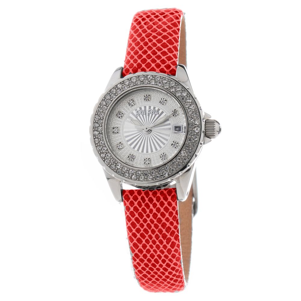 Multicolor Leather Dress Watch - ventzia