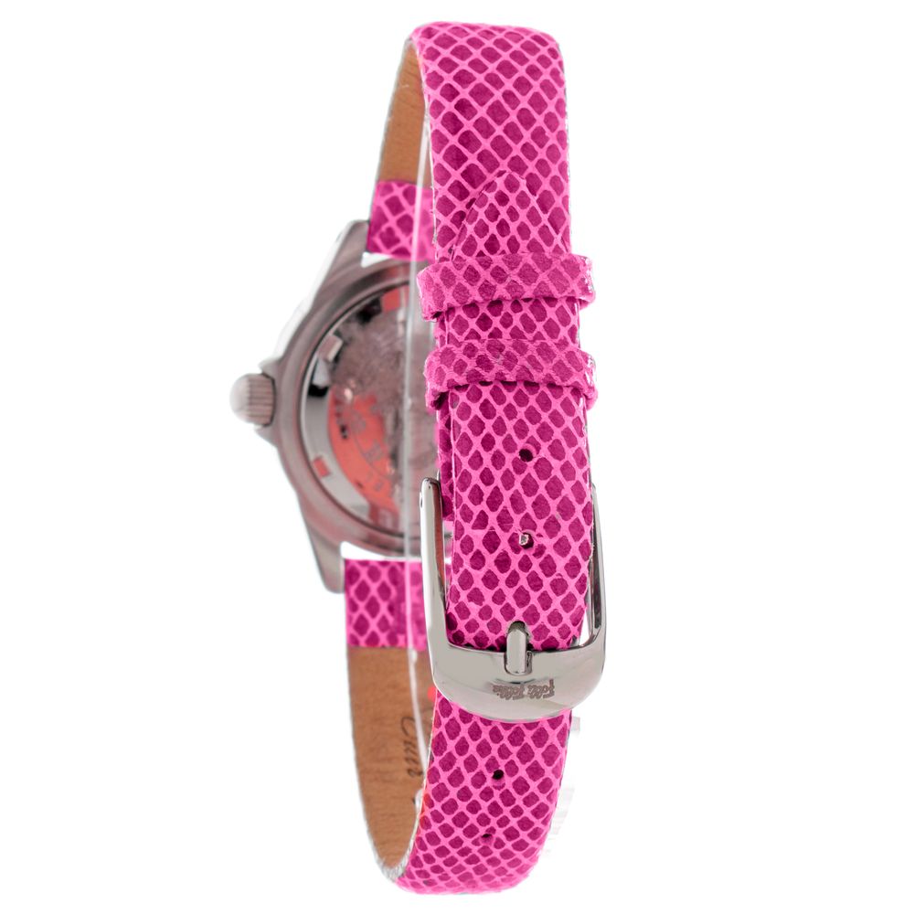 Multicolor Leather Dress Watch - ventzia