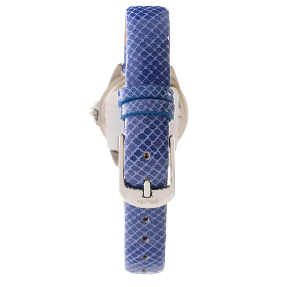 Blue Leather Dress Watch - ventzia