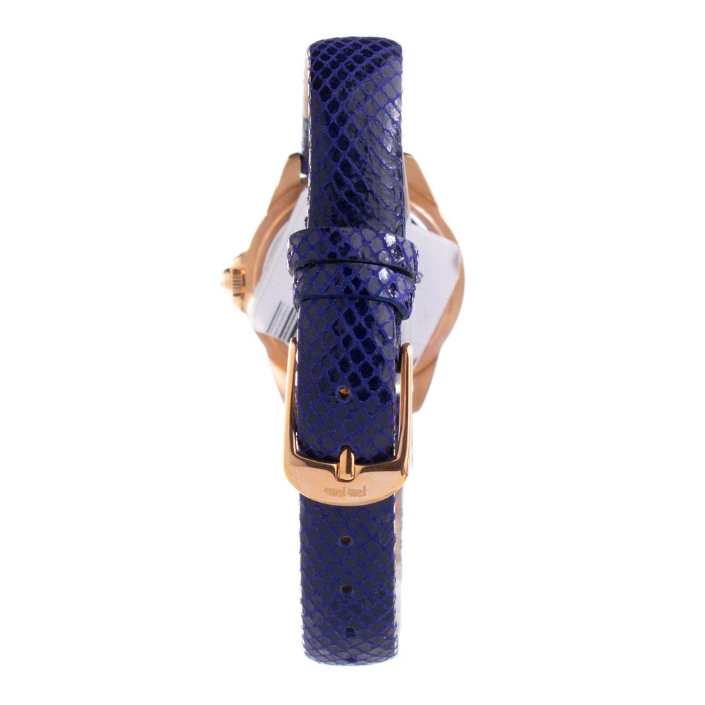 Blue Leather Dress Watch - ventzia