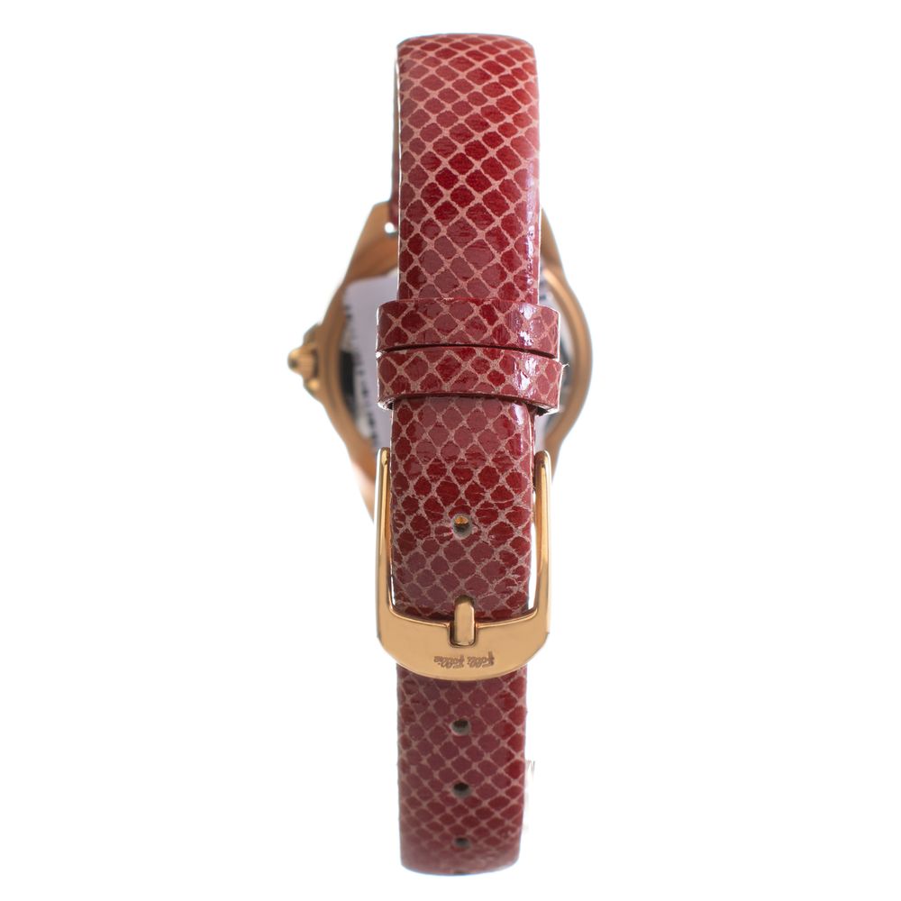 Multicolor Leather Dress Watch - ventzia
