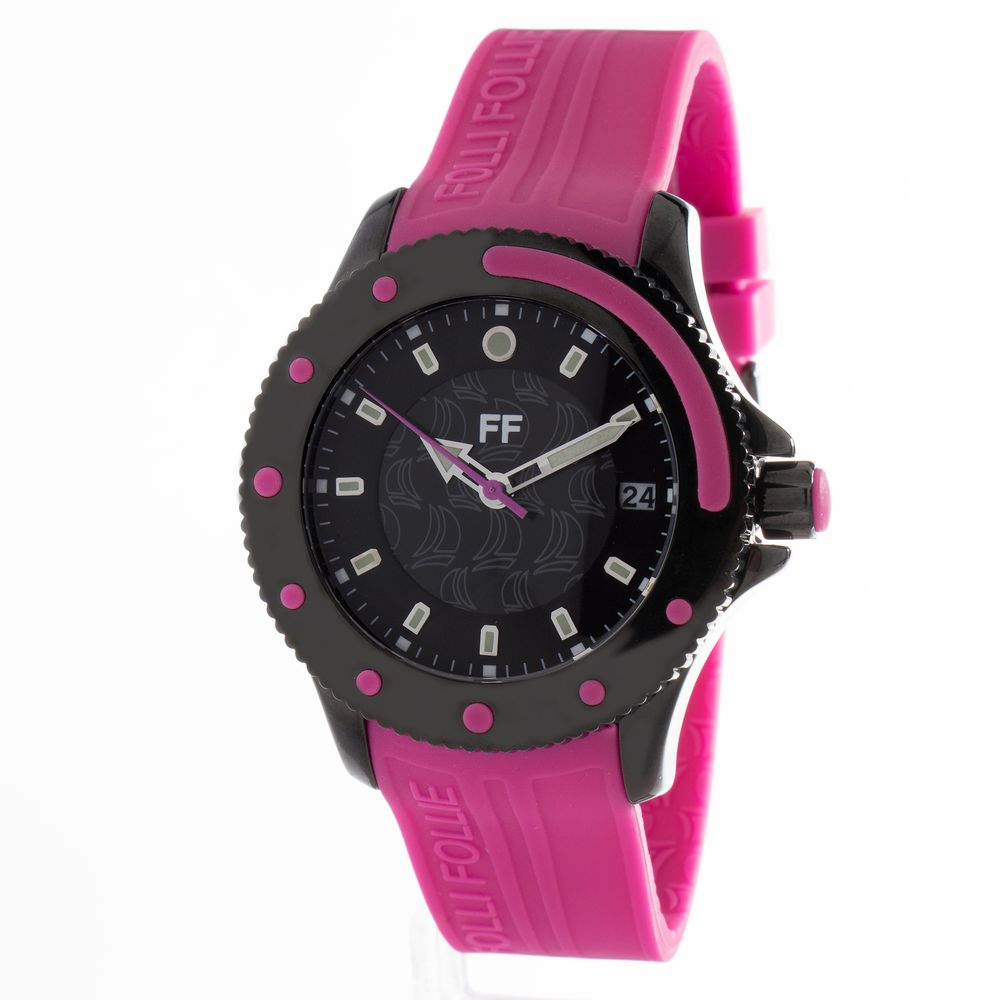 Purple Plastic Sport Watch - ventzia
