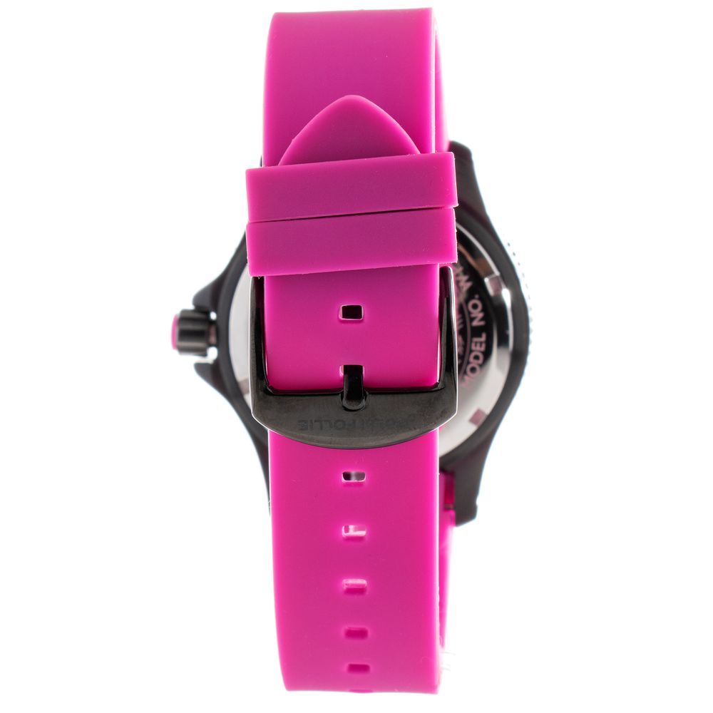 Purple Plastic Sport Watch - ventzia