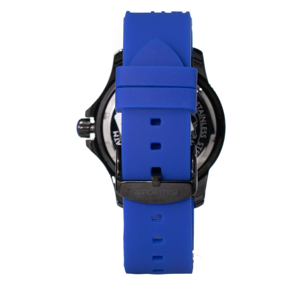 Blue Synthetic Sport Watch - ventzia