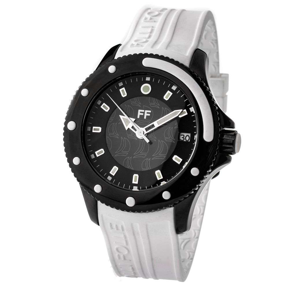 White Stainless Steel Bracelet Watch - ventzia